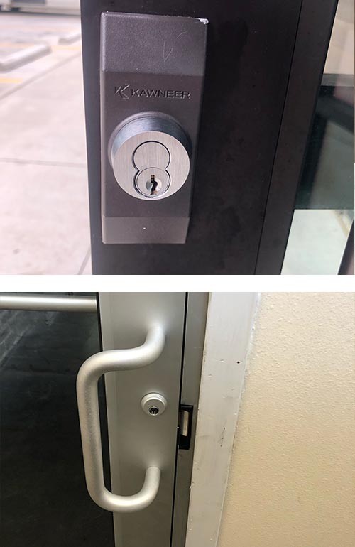 commercial lock installation